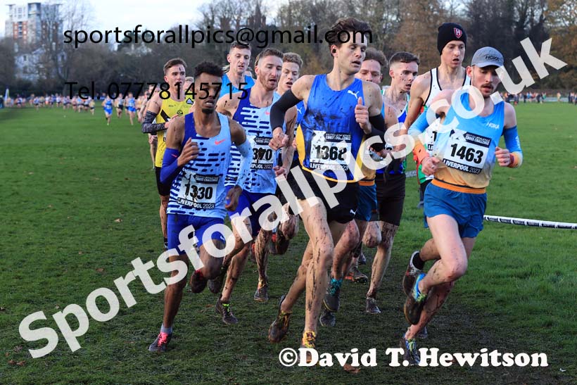 Senior Men and Under-23s, 2023 British Athletics Cross Challenge, Sefton Park, Liverpool. Photo: David T. Hewitson/Sports for All Pics